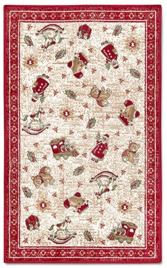 Tappeto rosso natalizio in cotone 50x80 cm Toy's Delight Red Christmas - Villeroy&amp;Boch