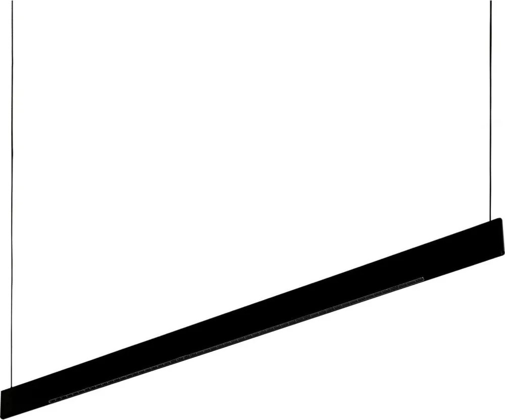 Ideal Lux - Lampadario sospeso a cavo DESK ACCENT LED/36W/230V CRI 90 120 cm nero