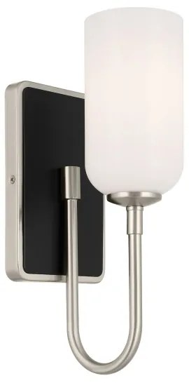 Kichler KL-SOLIA-1W-BNB - Applique da bagno LED SOLIA 1xG9/3W/230V IP44, finitura cromo