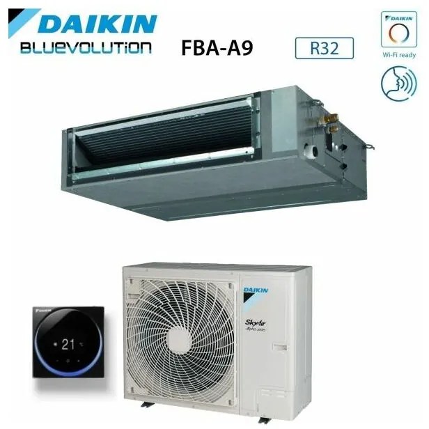 Climatizzatore Condizionatore Daikin Bluevolution Canalizzato Media Prevalenza 36000 Btu FBA100A + RZAG100NV1 Monofase R-32 Wi-Fi Optional