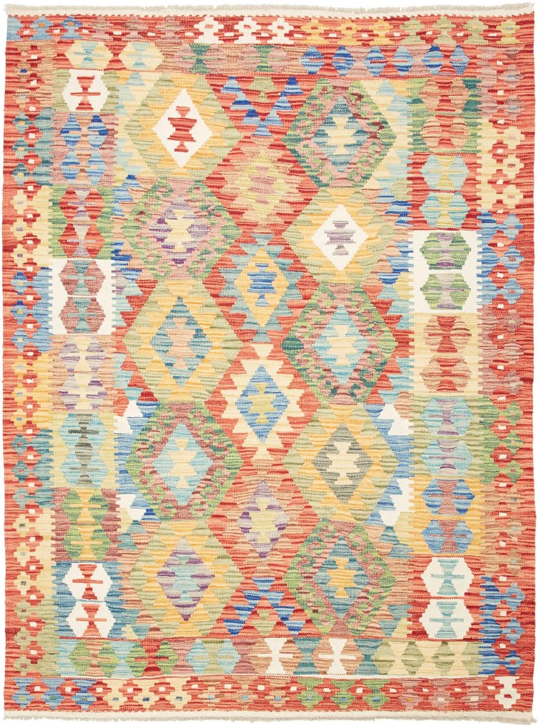 Kilim Tappeto 200 x 150 (Pakistan) Tessuto A Mano