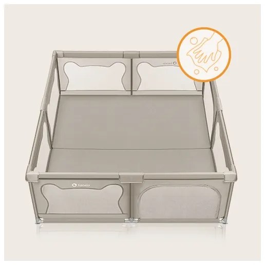 Lionelo - Box giochi WILLOW XL beige