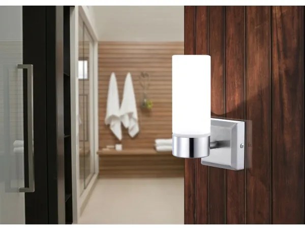 Globo 7815 - Applique da bagno SPACE 1xE14/40W/230V IP44