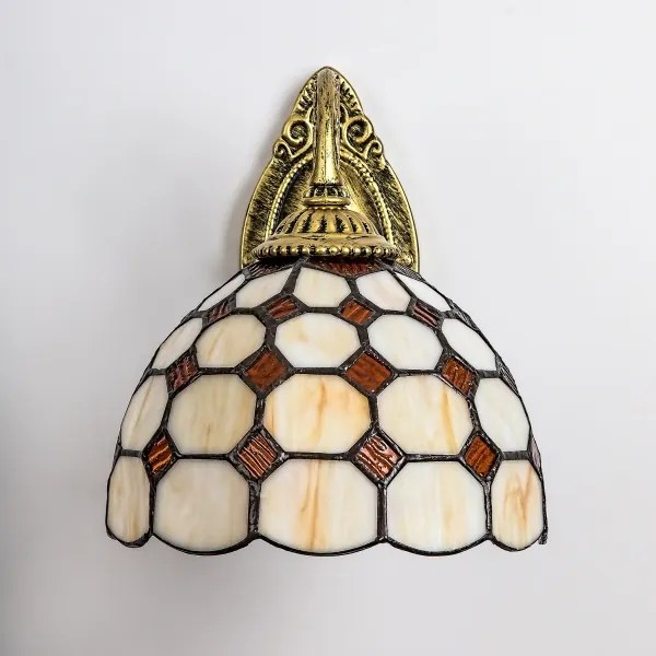 Brilagi - Lampada da parete in stile Tiffany DORAN 1xE27/40W/230V