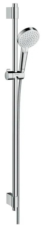 Doccetta con flessibile doccia e barra di scorrimento HANSGROHE Crometta varia 105 in abs cromo anticalcare 2 getti