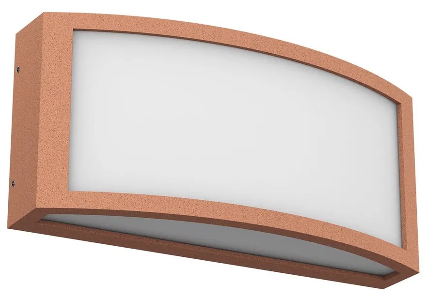 Applique Slim Design IP65 - E27 Corten