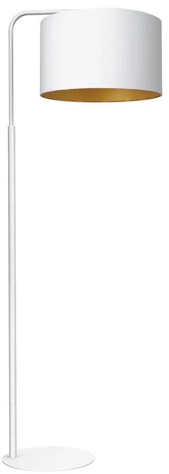Lampada con piedistallo ARDEN 1xE27/60W/230V bianco/oro