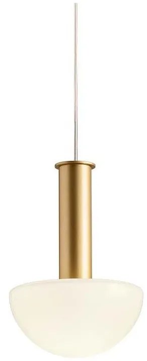 Redo 01-2474 - Lampadario sospeso con cavo LUMIEN 1xG9/10W/230V Ø 13 cm oro/bianco