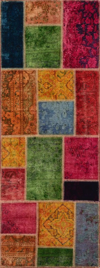 Patchwork Tappeto persiano 220 x 80 (Iran)