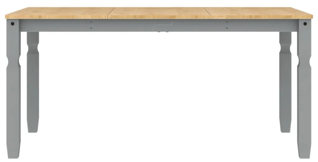 Tavolo da pranzo corona 160x80x75 cm in legno massello di pino