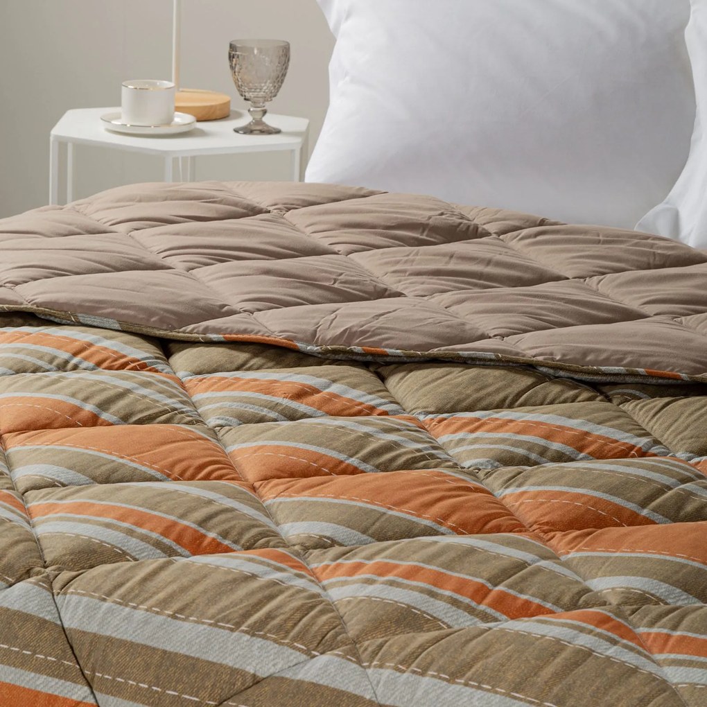 Trapunta Sky blu Singolo Cotto in Cotone Caleffi