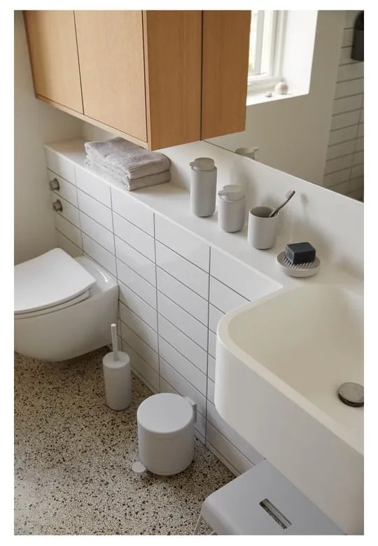 Asciugamano in cotone grigio 100x50 cm Classic - Zone