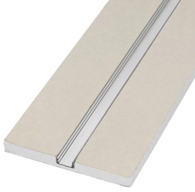 Cartongesso con Profilo in alluminio Integrato - Taglio di Luce LED Selezionare la lunghezza 2 Metri
