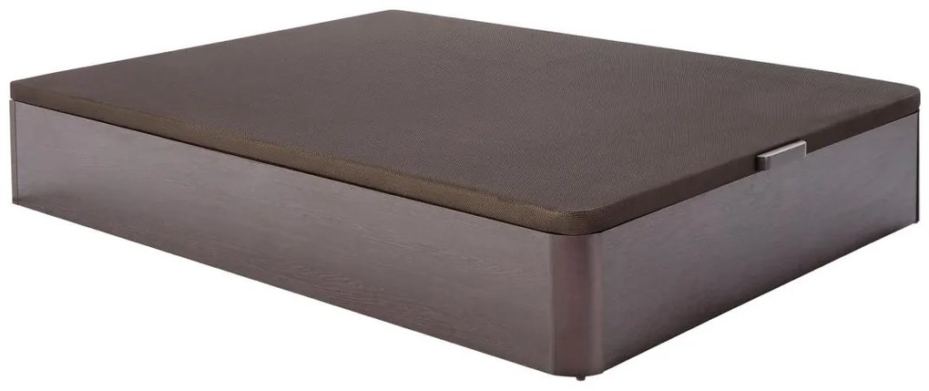 Base del letto con contenitore - 140X190cm - Wengé opaco - HESTIA di YSMÉE