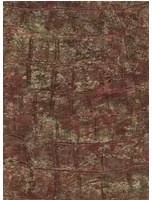 Leder Tapete Bic Croco von Elitis - Rot