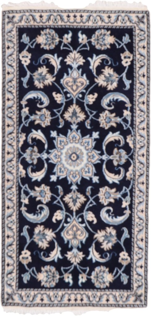 Nain Tappeto persiano 140x70 (Iran) Annodato A Mano