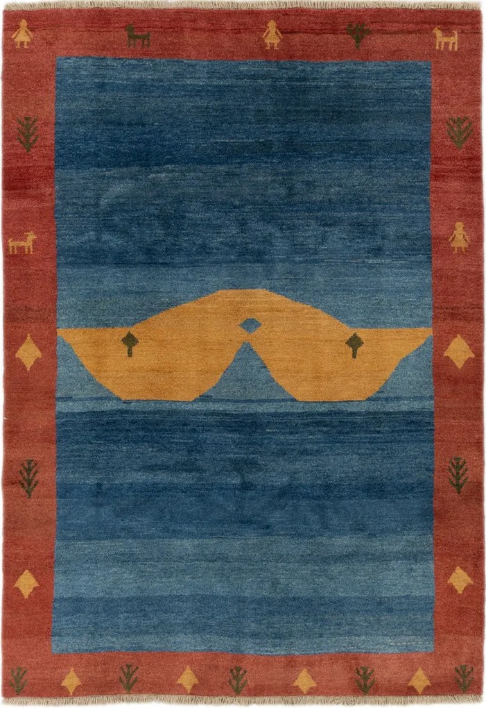 Gabbeh Tappeto persiano 200 x 290 (Iran) Annodato A Mano