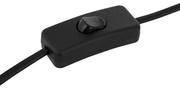 Atmosphera - Lampada da tavolo SAVIO 1xE14/25W/230V nero