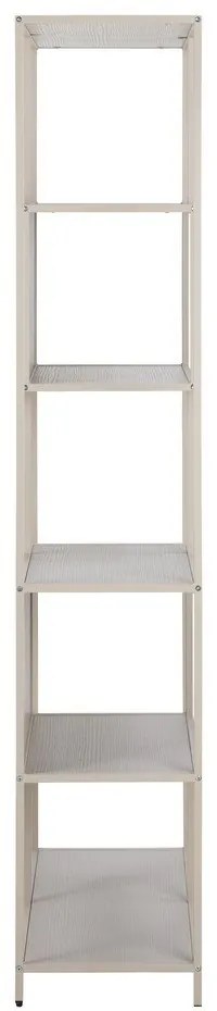 Libreria grigia 77x185x35 cm Seaford – Actona