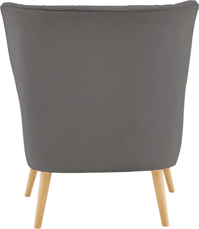 Poltrona grigia Zenia - Støraa