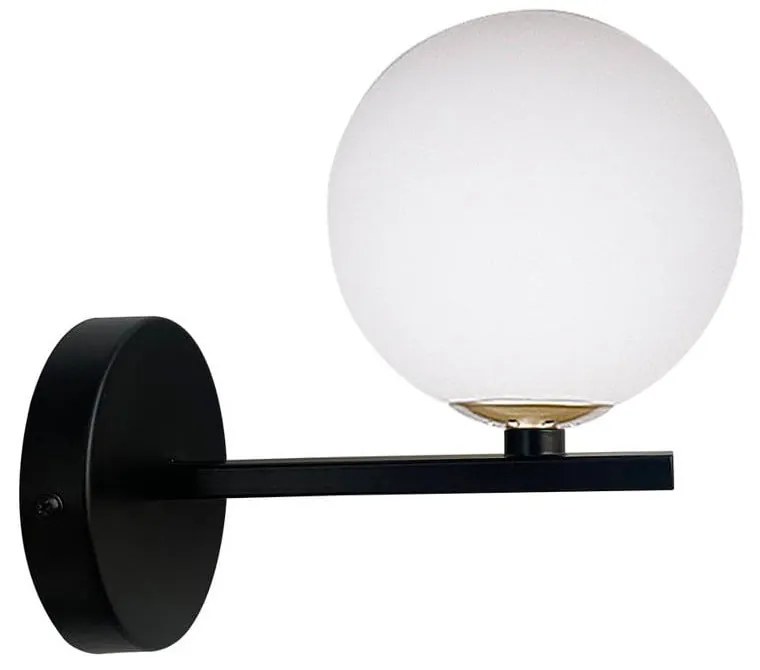 Lampada da parete nera Kama - Candellux Lighting