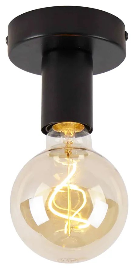 Lampada da soffitto intelligente nera incl. Wifi G95 - Facile