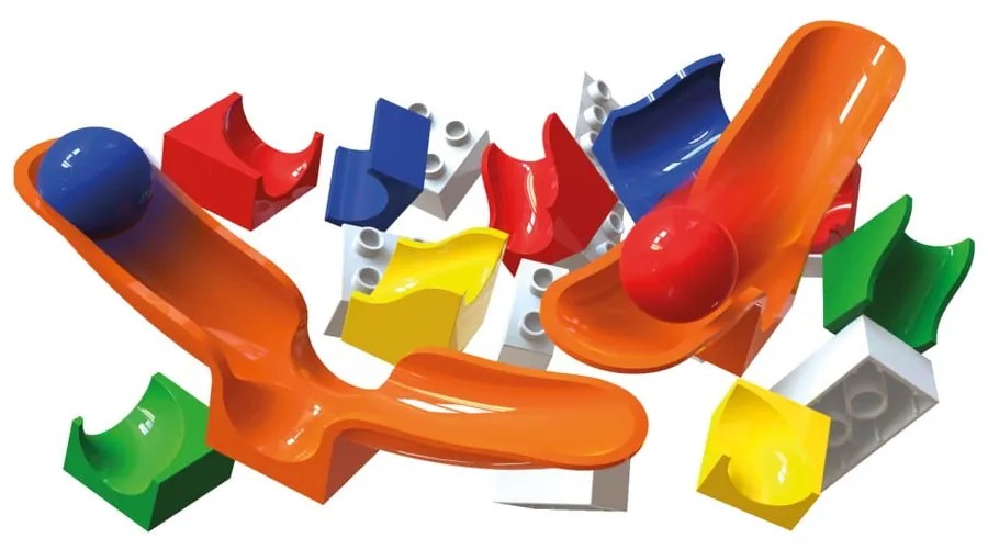 Prolunga con oscillazione per pista di palline - Hubelino