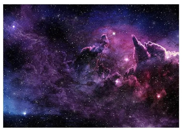 Fotomurale adesivo  Purple Nebula  Larghezza x Altezza Home decor 147x105