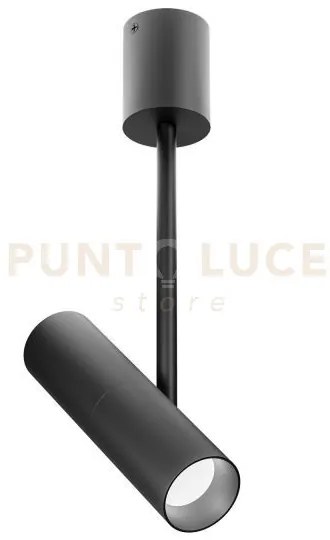 Gfa1453c- faretto spot orientabile 1 luce attacco led 3000k 992lm 1...