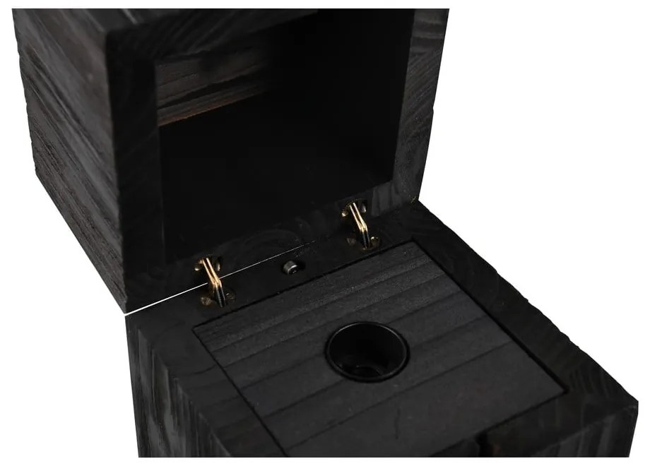 Lampada da tavolo nera (altezza 16 cm) Treasure - Trio