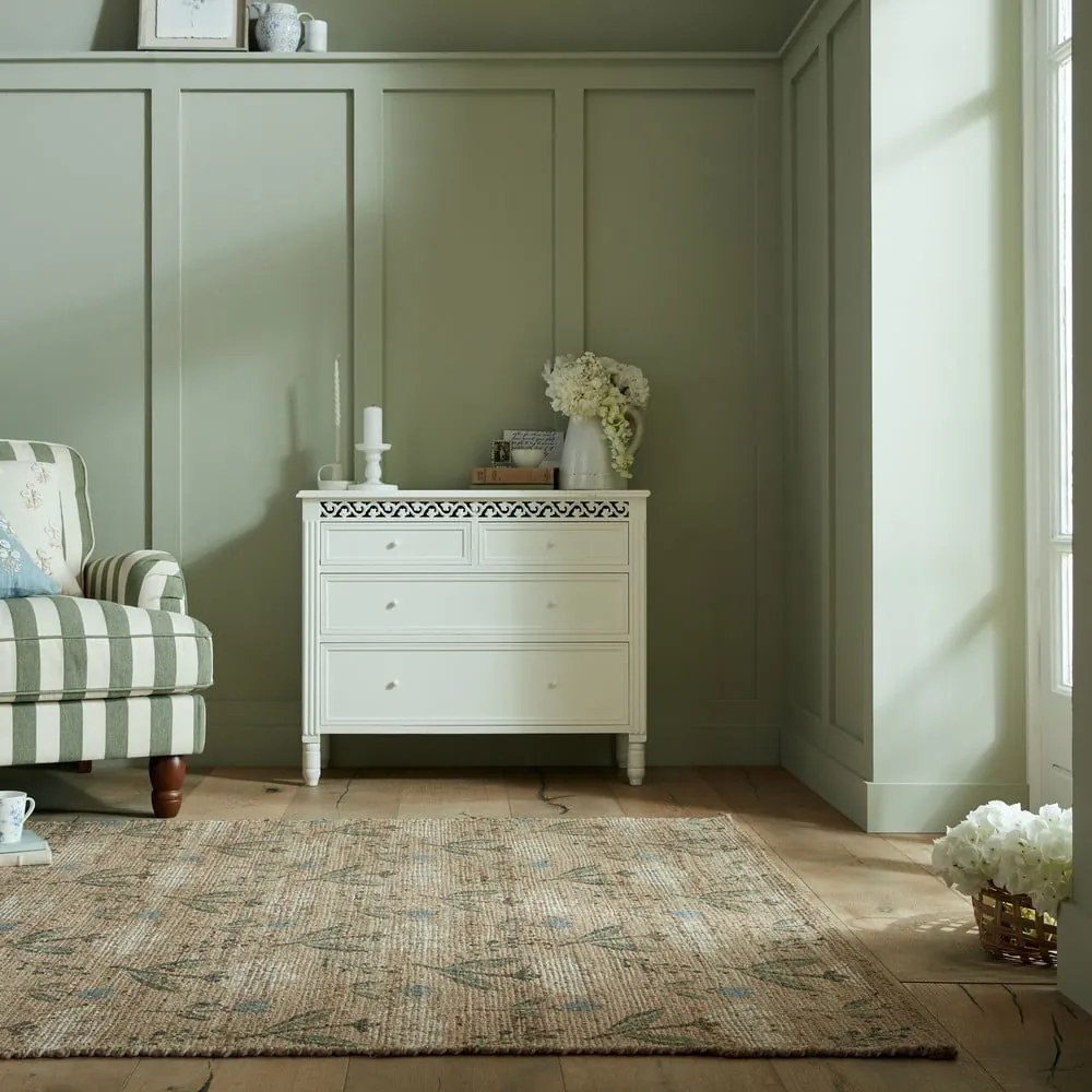 Tappeto di colore naturale in misto iuta tessuto a mano 160x230 cm Arriana – Flair Rugs