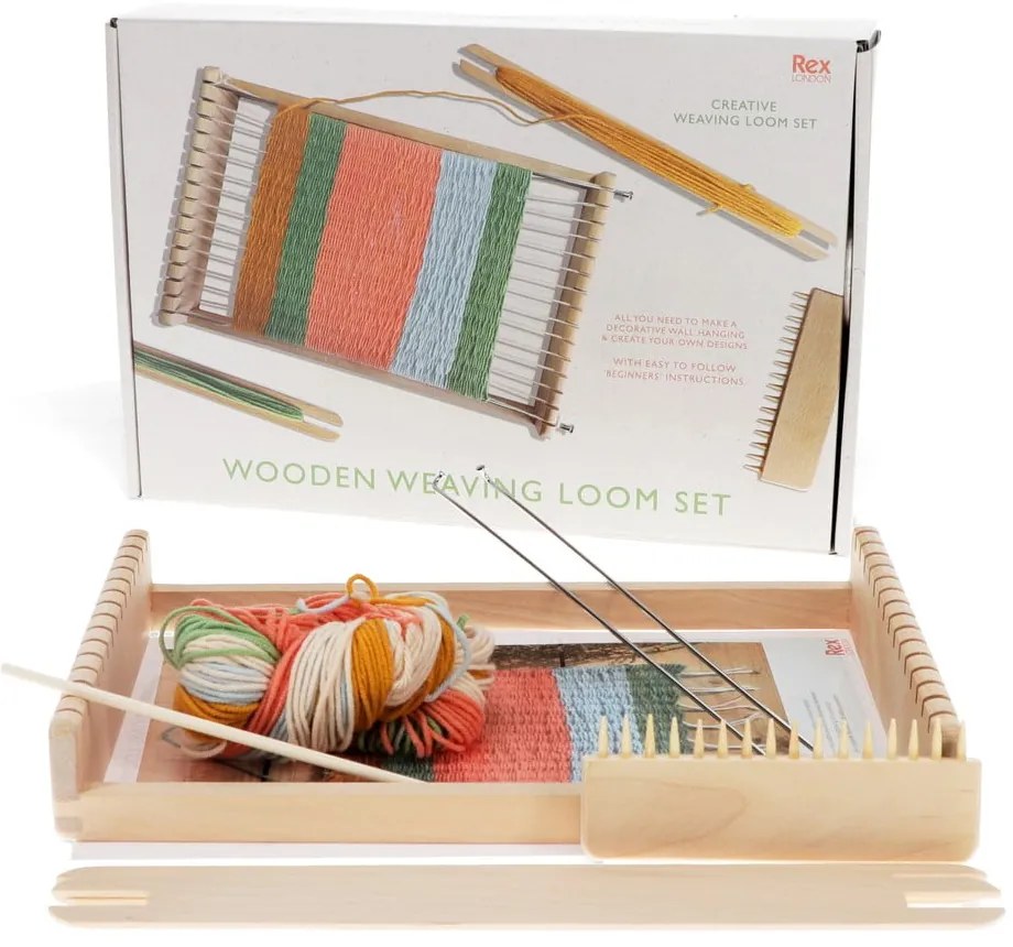 Set creativo Weaving Loom Set - Rex London