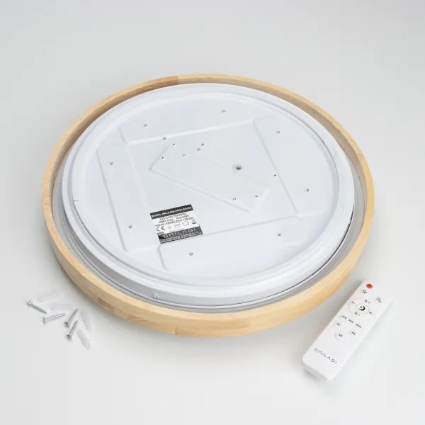 Brilagi - Plafoniera dimmerabile a LED PINE LED/24W/230V + telecomando