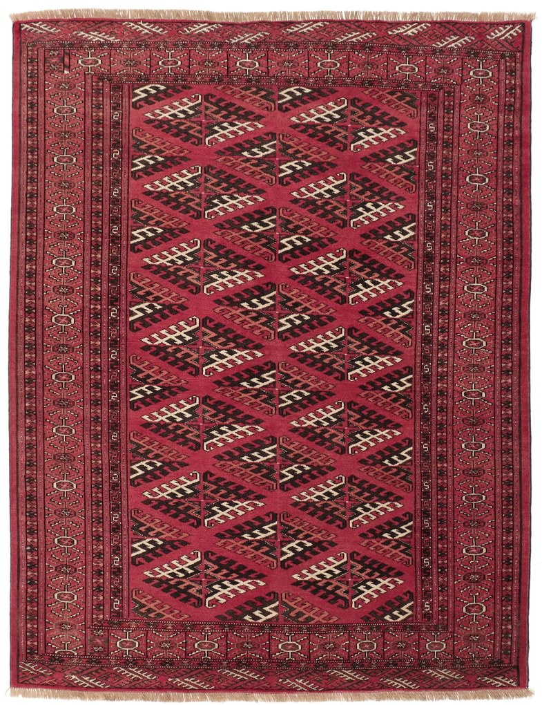 Turkmen Tappeto 170 x 140 (Iran) Annodato A Mano