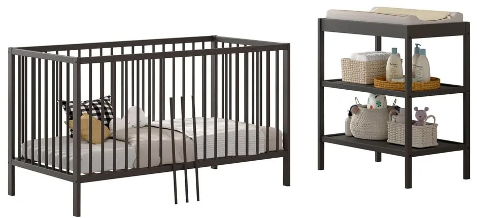 Set di mobili per bambini in faggio massiccio 2 pz Dino – Vipack