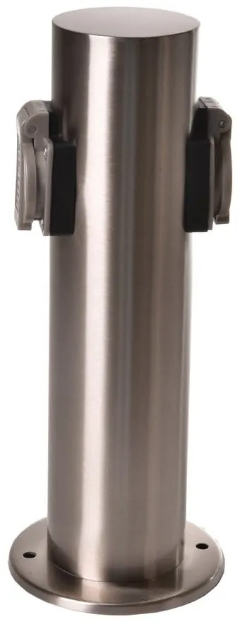 Colonnina elettrica per 2 prese da esterno (altezza 30,5 cm) - Hilight