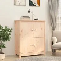 Credenza 83x41,5x100 cm in Legno Massello di Pino 821507