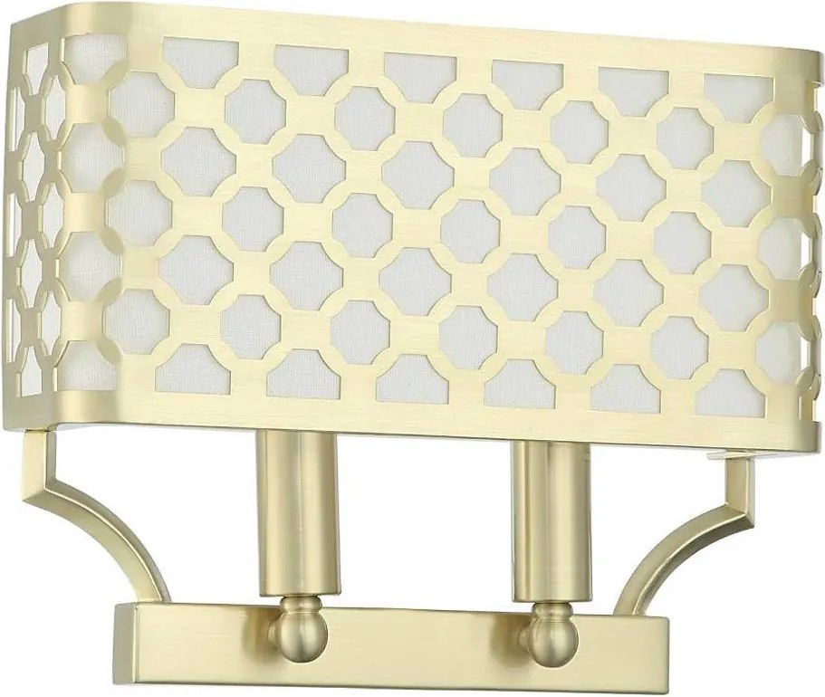 Open Design OR84603 - Applique VERNO 2xE14/12W/230V ottone