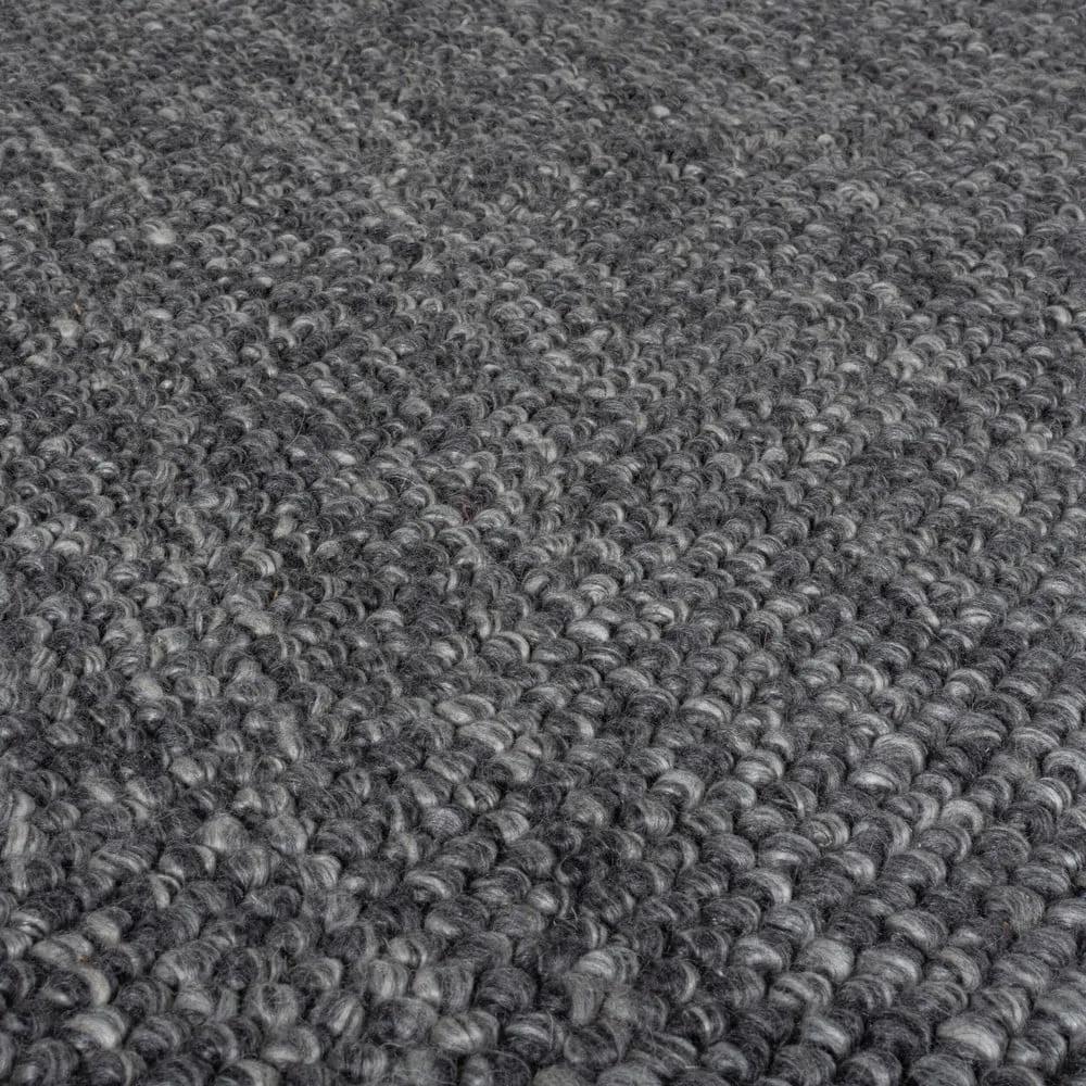 Tappeto in lana grigio scuro 160x230 cm Minerals - Flair Rugs