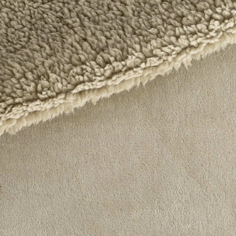 Piacevole coperta beige calda Larghezza: 150 cm | Lunghezza: 200 cm