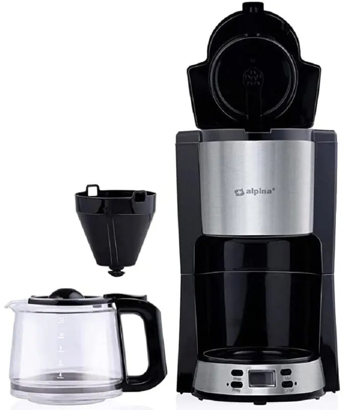 Macchina da Caffè con Filtro Caffettiera 1000 w Caraffa da 1,5 Litri 12 Tazzine