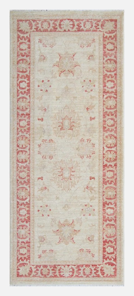 Ziegler Tappeto 70 x 160 Beige (Pakistan) Annodato A Mano