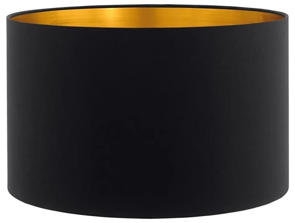 Eglo 32486 - Paralume universale TUNJA E27 diametro 38 cm nero/rame