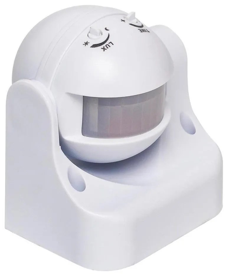 Aigostar - Sensore di movimento a infrarossi da esterno 230V IP44 bianco
