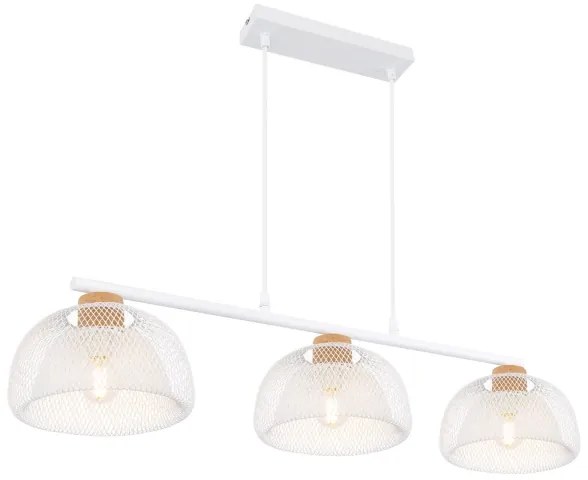 Globo 15393-3W - Lampadario a sospensione con filo VITIANO 3xE14/40W/230V