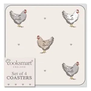 Set di 4 sottobicchieri in sughero Farmer Farmers Kitchen - Cooksmart ®