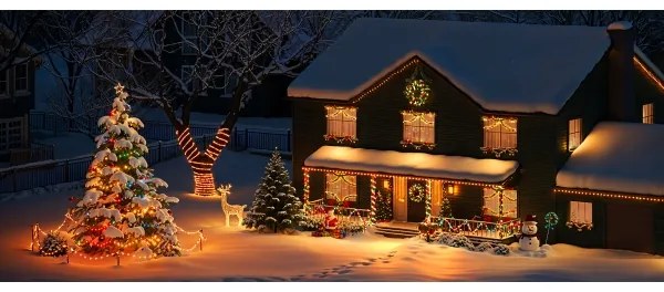 Govee - Catena natalizia a LED RGBICW per esterni 2700-6500K 20m Wi-Fi Matter IP66