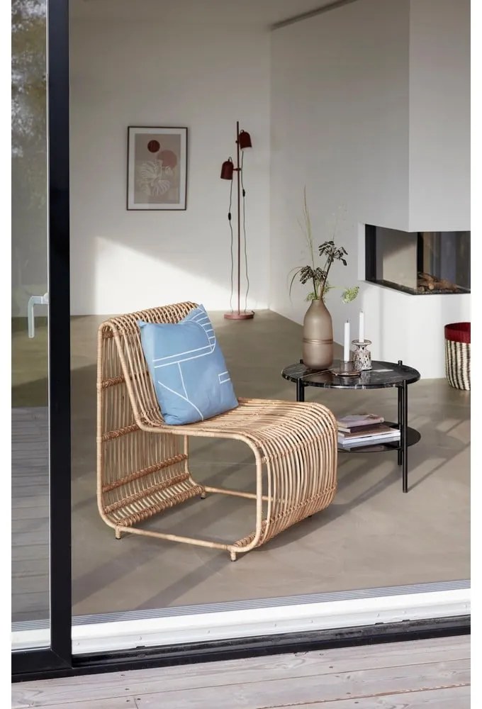 Vaso in vetro marrone fatto a mano Frosted - Hübsch