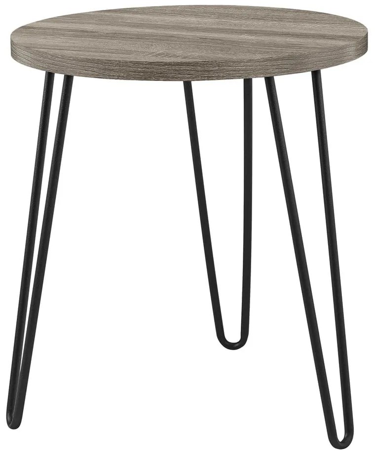 Tavolino marrone e grigio , ø 50 cm Owen - Støraa