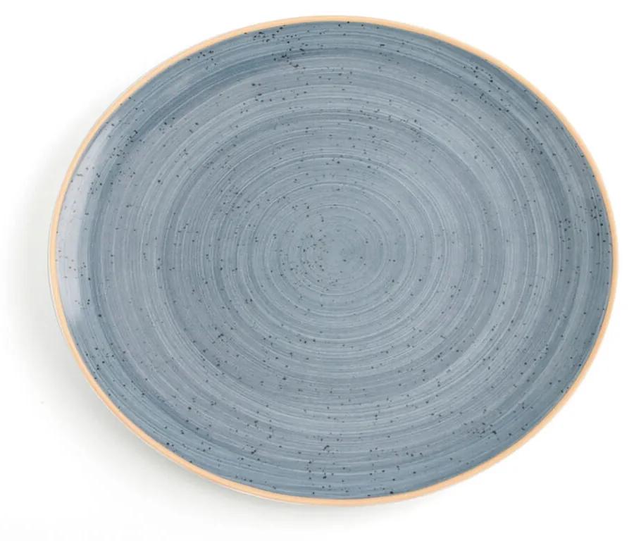Piatto Piano Ariane Terra Ceramica Azzurro (30 x 27 cm) (6 Unità)